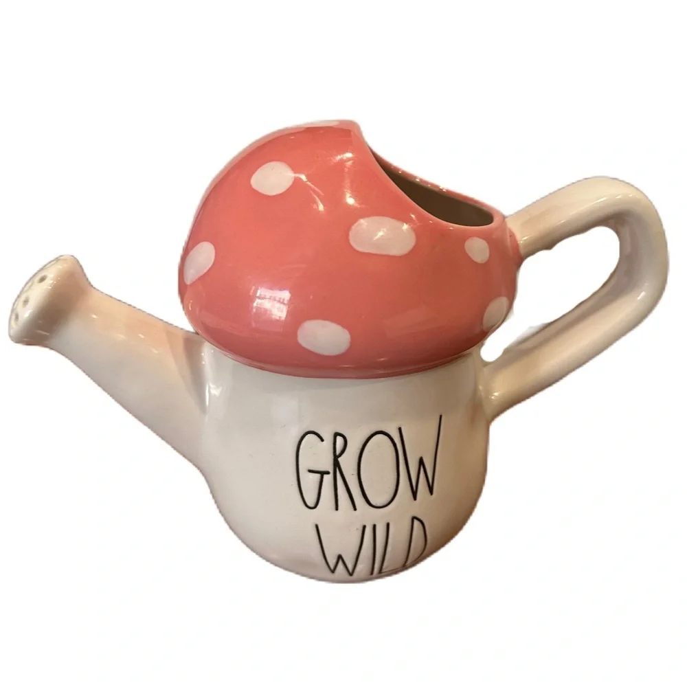 Rae Dunn Ceramic Mushroom Watering Can‎ 